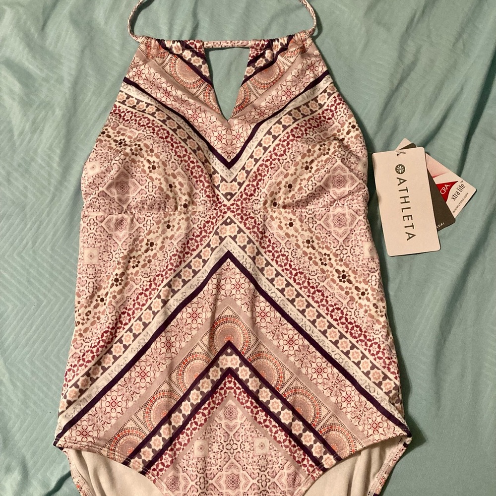 Athleta swimsuit size small new
